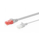 Digitus Патч-корд DIGITUS CAT 6 U-UTP Sliim, 0.3 м, AWG 32/7, Cu, LSZH, сірий (DK-1618-003S)