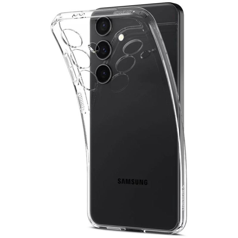 Spigen case for Samsung Galaxy S24+, Liquid Crystal, Crystal Clear