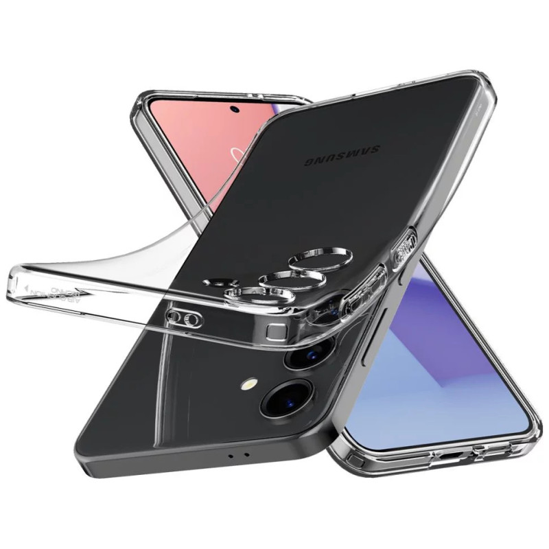 Spigen case for Samsung Galaxy S24+, Liquid Crystal, Crystal Clear