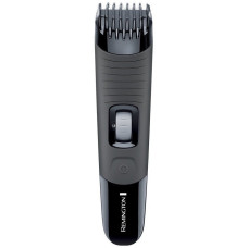 Remington trimmer Beard Boss Pro for beard and mustache, battery, titanium coating, black (MB4131)
