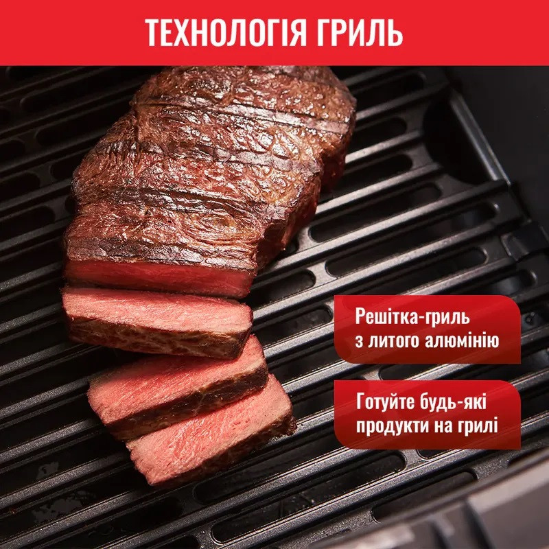 Tefal Мультипіч Easy Fry&Grill Precision, 1550Вт, чаша-4,2л, сенсорне керування, 8 програм, гриль, пластик, чорний (EY505815)