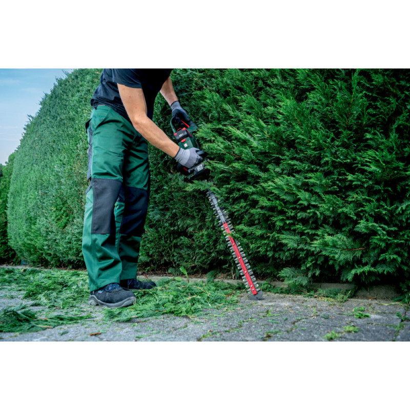 Metabo Cordless Hedge Trimmer HS 18 LTX BL 55, 18V, 55cm, cut 21mm, cutting length 50cm, 4kg (601722850)