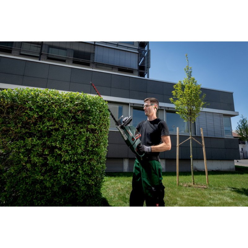 Metabo Cordless Hedge Trimmer HS 18 LTX BL 55, 18V, 55cm, cut 21mm, cutting length 50cm, 4kg (601722850)