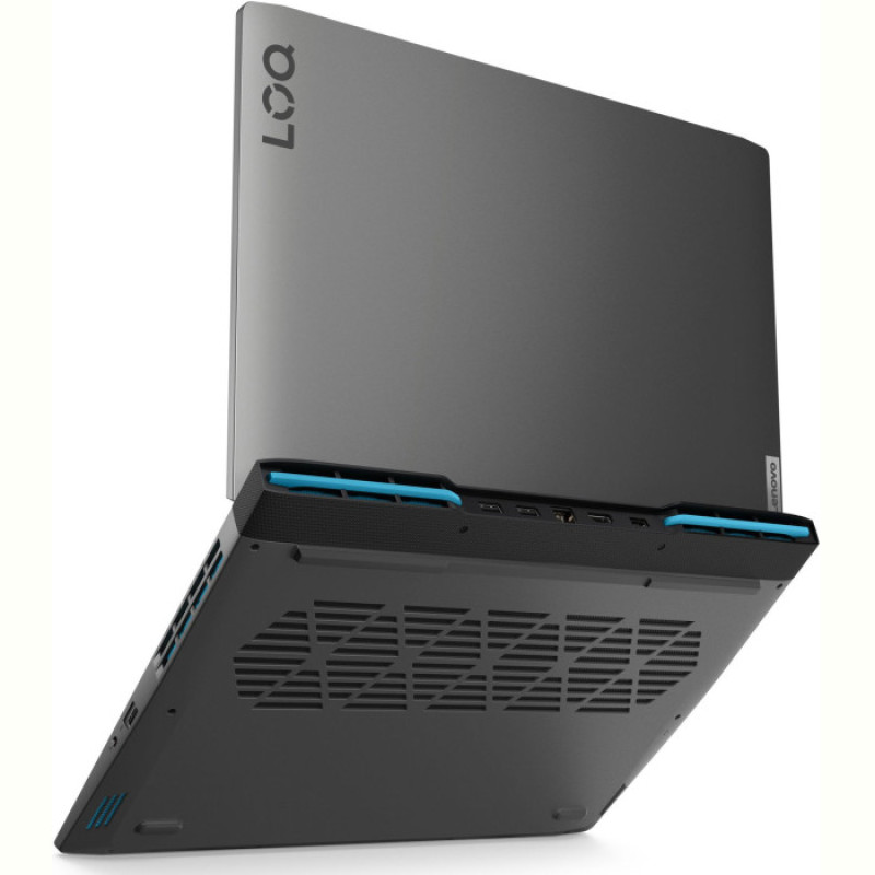 Ноутбук Lenovo LOQ 15IRH8 (82XV00MSRA); 15.6" FullHD (1920x1080) IPS LED матовый 144 Гц , Intel Core i7-13620H (2.4 - 4.9 ГГц) , RAM 16 ГБ (Max 32 ГБ) , SSD 512 ГБ , nVidia GeForce RTX4050, 6 ГБ , без ОП , LAN , Wi-Fi , Bluetooth , веб-камера , Без ОС , MIL-STD-810H , TPM , пластик , 2.4 кг , серый , подсветка клавиатуры
