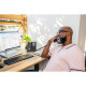 Poly CCX 500 SIP phone, RJ9, USB, Microsoft Teams certificate, PoE, black (82Z76AA)