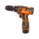 TEKHMANN Cordless screwdriver-drill TCD-12/2 BS Kit 12V 1x2A·h 30Nm 0-400·1400rpm 1kg case with attachment (850979)