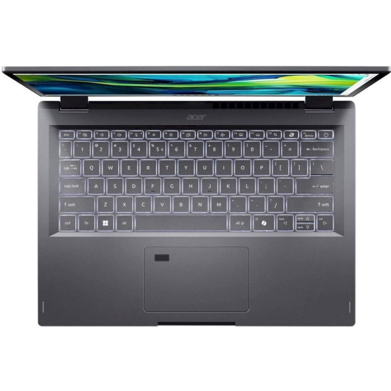 Acer Ноутбук Aspire Spin 14 ASP14-52MTN 14" WUXGA IPS Touch, Intel U7-155U, 32GB, F1TB, UMA, Win11, серый (NX.J3JEU.004)