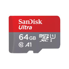 SanDisk microSD 64GB C10 UHS-I R140MB/s Ultra (SDSQUAB-064G-GN6MN)