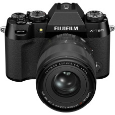 Fujifilm Цифр. фотокамера X-T50 + XF16-50mmF2.8-4.8 R LM WR Kit Black (16828478)