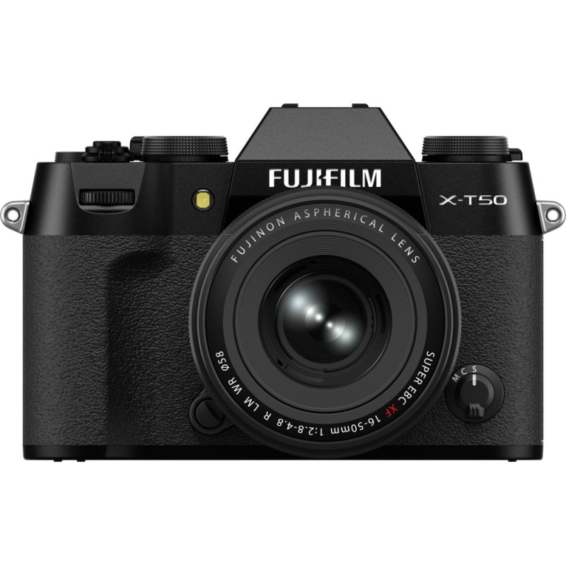 Fujifilm Цифр. фотокамера X-T50 + XF16-50mmF2.8-4.8 R LM WR Kit Black (16828478)