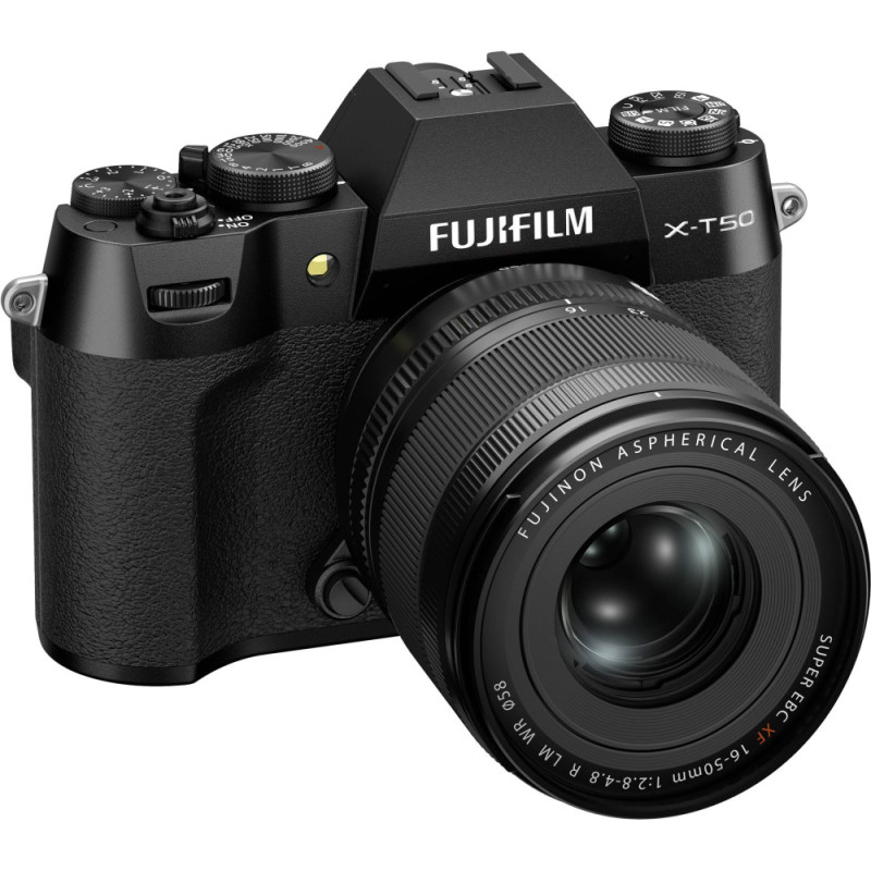 Fujifilm Цифр. фотокамера X-T50 + XF16-50mmF2.8-4.8 R LM WR Kit Black (16828478)