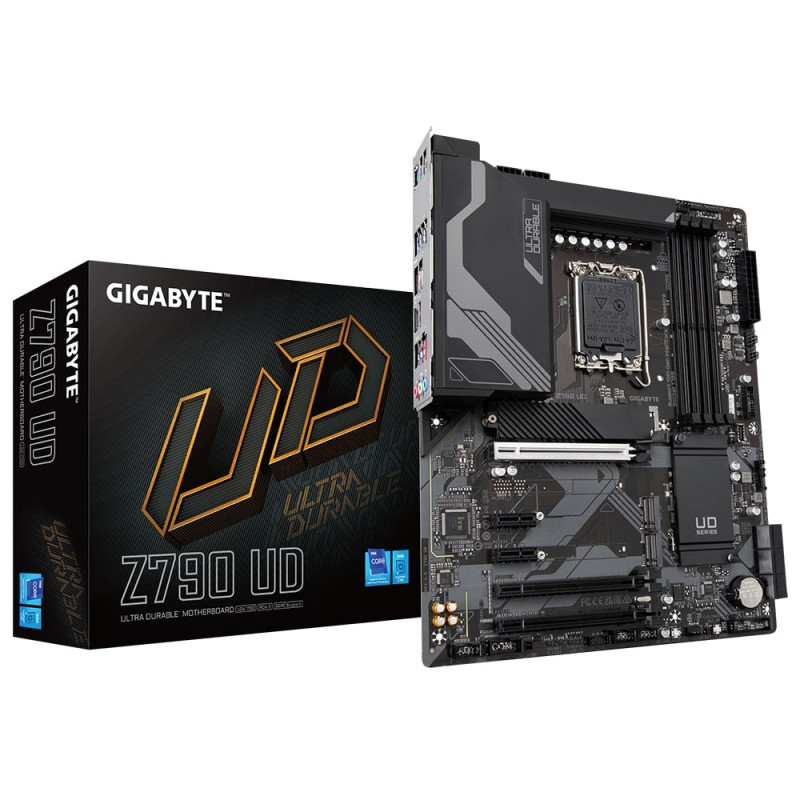 Gigabyte Motherboard Z790 UD s1700 Z790 4xDDR5 M.2 HDMI DP ATX (Z790_UD)