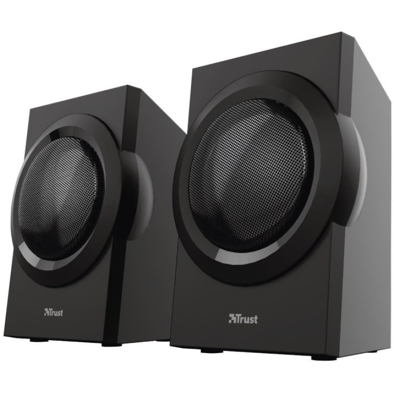 Trust Акустическая система (Колонки) 2.1 Yuri Speaker Set, BLACK (23696_TRUST)