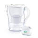 Brita Фильтр-кувшин Marella Memo MXPro 2.4л (1.4л очищенной воды) + 3 картриджа белый (1052791)