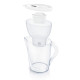 Brita Фильтр-кувшин Marella Memo MXPro 2.4л (1.4л очищенной воды) + 3 картриджа белый (1052791)