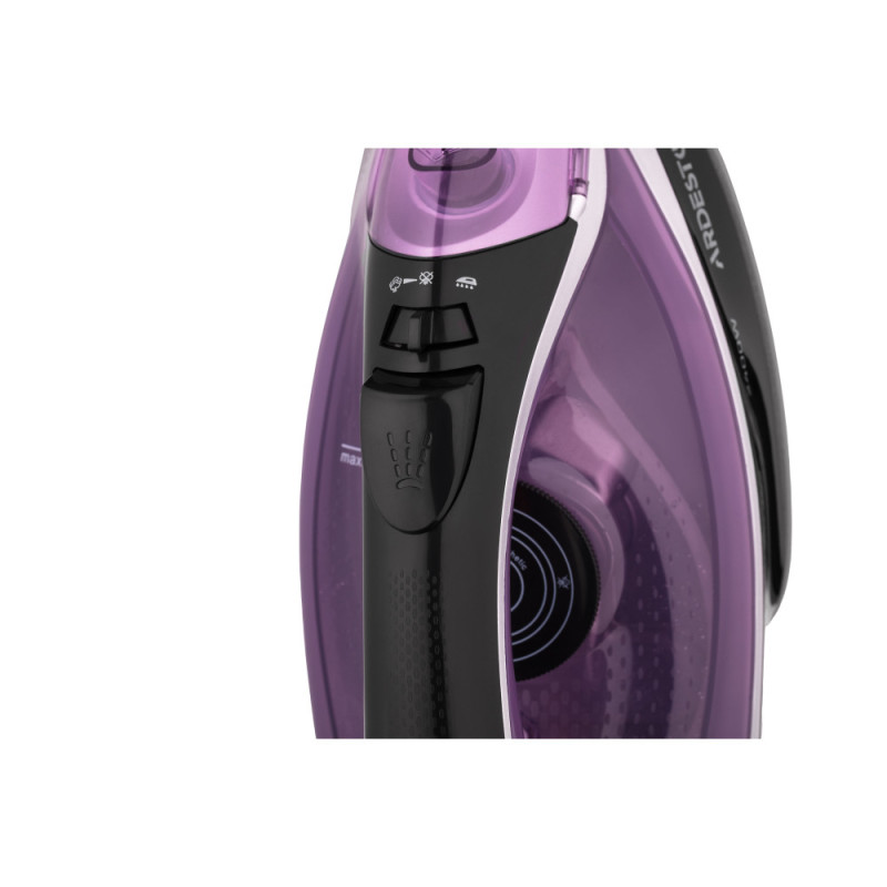 ARDESTO Iron IR-B2234, 2400W, 350ml, steam boost, ceramic soleplate, violet-black