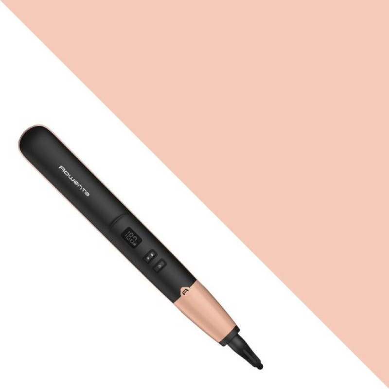 Rowenta Випрямляч Express Shine Papaya, >240Вт, темп.режимів-8, 140-210С, дисплей, кераміка, чорний (SF4620F0)