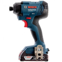 Bosch Гайковерт ударний GDR 180-Li, акум., 2х18 В, 160 Нм, 1/4 , 1.1кг, кейс (0.601.9G5.123)