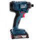 Bosch Гайковерт ударний GDR 180-Li, акум., 2х18 В, 160 Нм, 1/4 , 1.1кг, кейс (0.601.9G5.123)