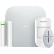 Ajax StarterKit 2 security alarm system, hub2, motionprotect, doorprotect, spacecontrol, jeweller, wireless, white (000023480)