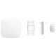 Ajax StarterKit 2 security alarm system, hub2, motionprotect, doorprotect, spacecontrol, jeweller, wireless, white (000023480)