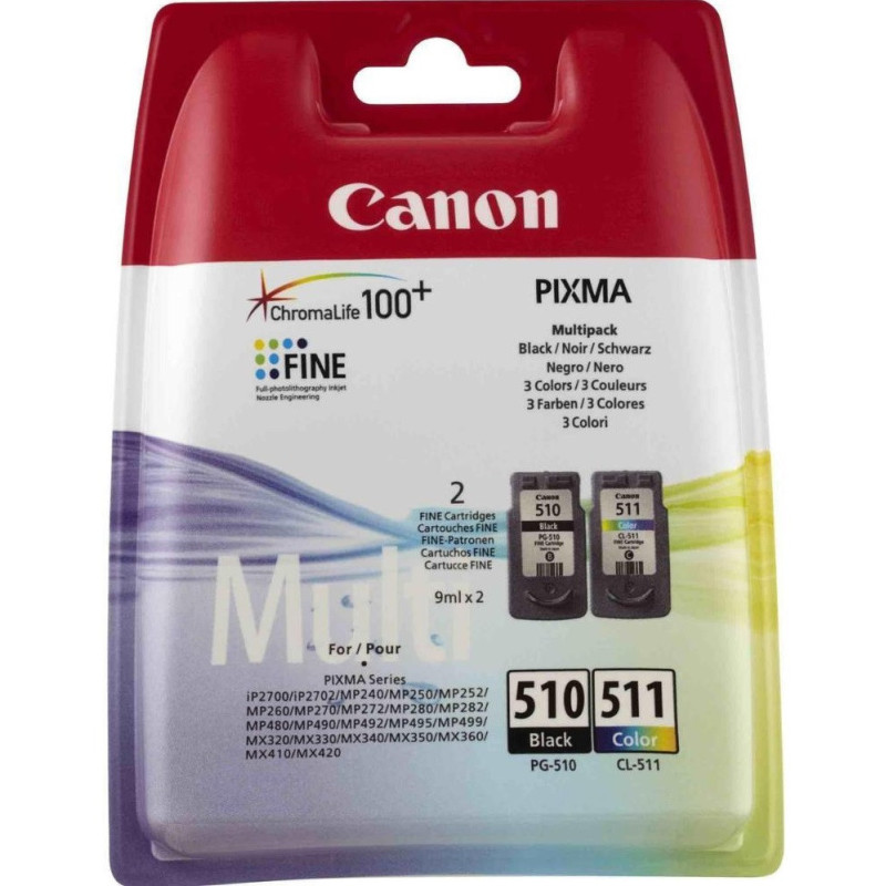 Canon PG-510Bk/CL-511 Multi Pack (2970B017)