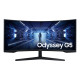 Samsung Монітор Samsung 34" Odyssey G5 C34G55TWW D-Sub, 2xHDMI, DP, VA, 3440x1440, 21:9, 165Hz, 1ms, CURVED (LC34G55TWWIXUA)