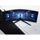 Samsung Монітор Samsung 34" Odyssey G5 C34G55TWW D-Sub, 2xHDMI, DP, VA, 3440x1440, 21:9, 165Hz, 1ms, CURVED (LC34G55TWWIXUA)