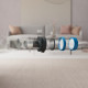 Electrolux Cordless VC, wet cleaning, dust cont -0.3L, 5 nozzles, blue (EP71B14WET)
