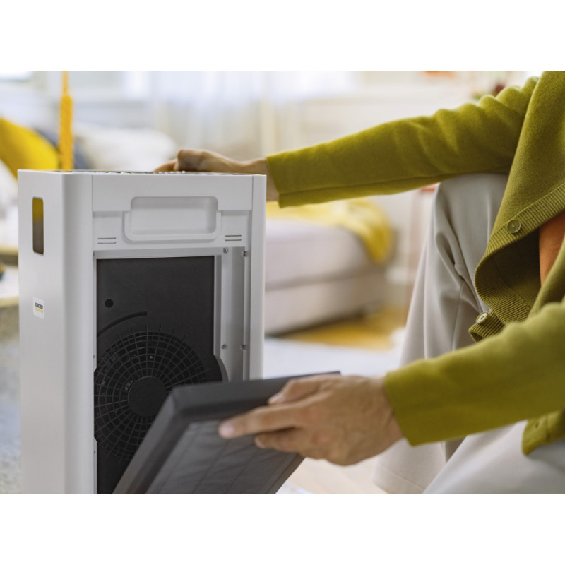 Karcher Air purifier AF 50, 50m2, 520m3/h, display, 2 HEPA filters, 4 speed, contamination indicator, white (1.024-822.0)