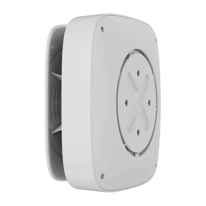 Ajax Smoke and temperature sensor FireProtect 2 SB Heat Smoke Jeweler, non-replaceable battery, wireless, white (000029699)