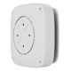 Ajax Smoke and temperature sensor FireProtect 2 SB Heat Smoke Jeweler, non-replaceable battery, wireless, white (000029699)