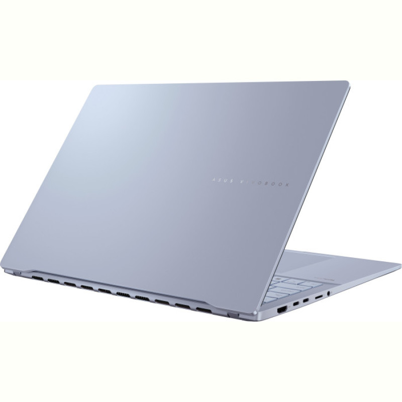 Ноутбук Asus Vivobook S 16 OLED S5606MA-MX088 (90NB12E1-M005S0); 16" 3.2K (3200x2000) OLED глянцевый 120 Гц , Intel Core Ultra 5 125H (3.6 - 4.5 ГГц) , RAM 16 ГБ (Max 16 ГБ) , SSD 512 ГБ , Intel Arc Graphics , без ОП , Wi-Fi , BT , Без ОС , US MIL-STD 810H , TPM , металл , 1.5 кг , голубой , подсветка клавиатуры
