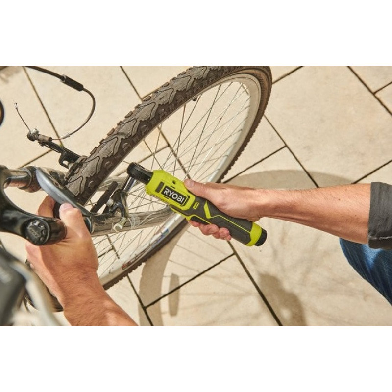 Ryobi Cordless ratchet RR14W4-0, USB Lithium 4V, 210rpm, 8Nm, square 1/4 , 0.5kg, without battery and charger (5133006311)