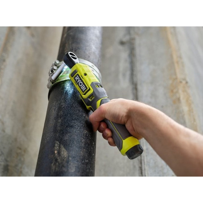 Ryobi Cordless ratchet RR14W4-0, USB Lithium 4V, 210rpm, 8Nm, square 1/4 , 0.5kg, without battery and charger (5133006311)