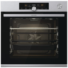 Gorenje Духова шафа електрична, 77л, A+, пара, приготув. на декількох рівнях, дисплей, нерж (BSA6747A04X)