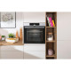Gorenje Духова шафа електрична, 77л, A+, пара, приготув. на декількох рівнях, дисплей, нерж (BSA6747A04X)