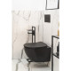 Deante Concealed toilet set Peonia 6 in 1, black (CDENNZPW)