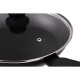 ARDESTO Fry pan with lid Gemini Gourmet Aosta, 24cm, aluminium, black (AR1924GMP)