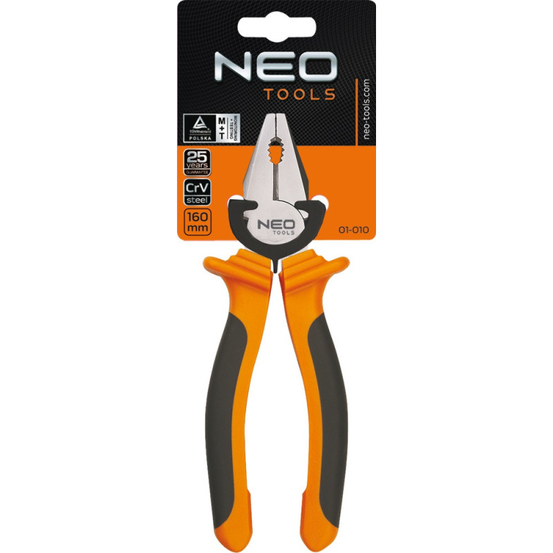 Neo Tools 01-010 Плоскогубцi комбiнованi, 160 мм