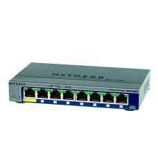 NETGEAR Комутатор GS108T 8xGE, керований L2 (GS108T-300PES)
