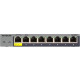 NETGEAR Комутатор GS108T 8xGE, керований L2 (GS108T-300PES)