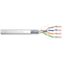 Digitus Кабель CAT 5e F-UTP, 100m, AWG 24/1, PVC, сірий