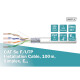 Digitus Кабель CAT 5e F-UTP, 100m, AWG 24/1, PVC, сірий