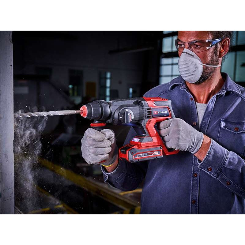 Einhell Cordless drill TE-HD 18/20LI - Solo, SDS-plus, PXC 18V, 1.8J, 0-1300rpm, 4750rpm, case, 2.7kg, without battery and charger (4514260)