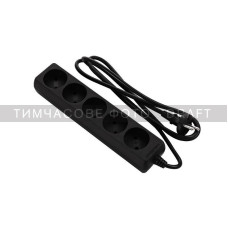 2E power strip 5xType C, 2x1mm sq, 10A, 3m, black (2E-U05M3BK)