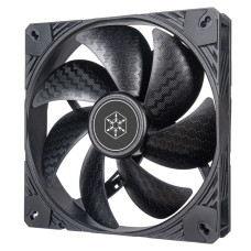 SilverStone Case fan Shark Force SF140B, 140mm, 2200rpm, 4pin PWM, 38.3dBa, black