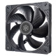 SilverStone Case fan Shark Force SF140B, 140mm, 2200rpm, 4pin PWM, 38.3dBa, black