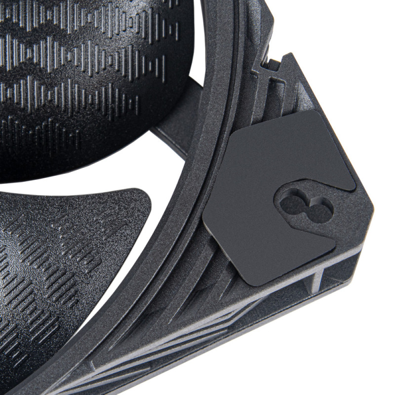 SilverStone Case fan Shark Force SF140B, 140mm, 2200rpm, 4pin PWM, 38.3dBa, black