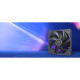SilverStone Case fan Shark Force SF140B, 140mm, 2200rpm, 4pin PWM, 38.3dBa, black
